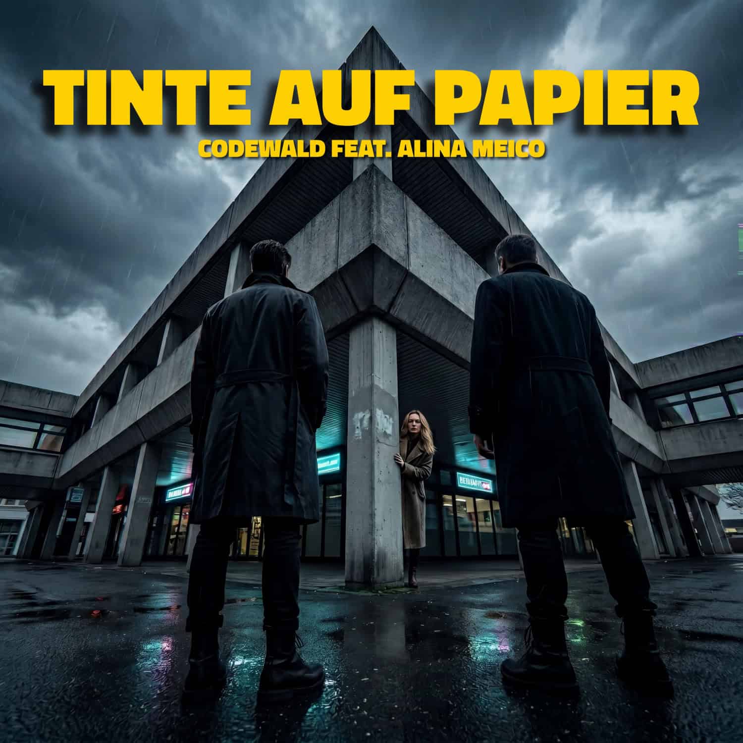 Tinte auf Papier